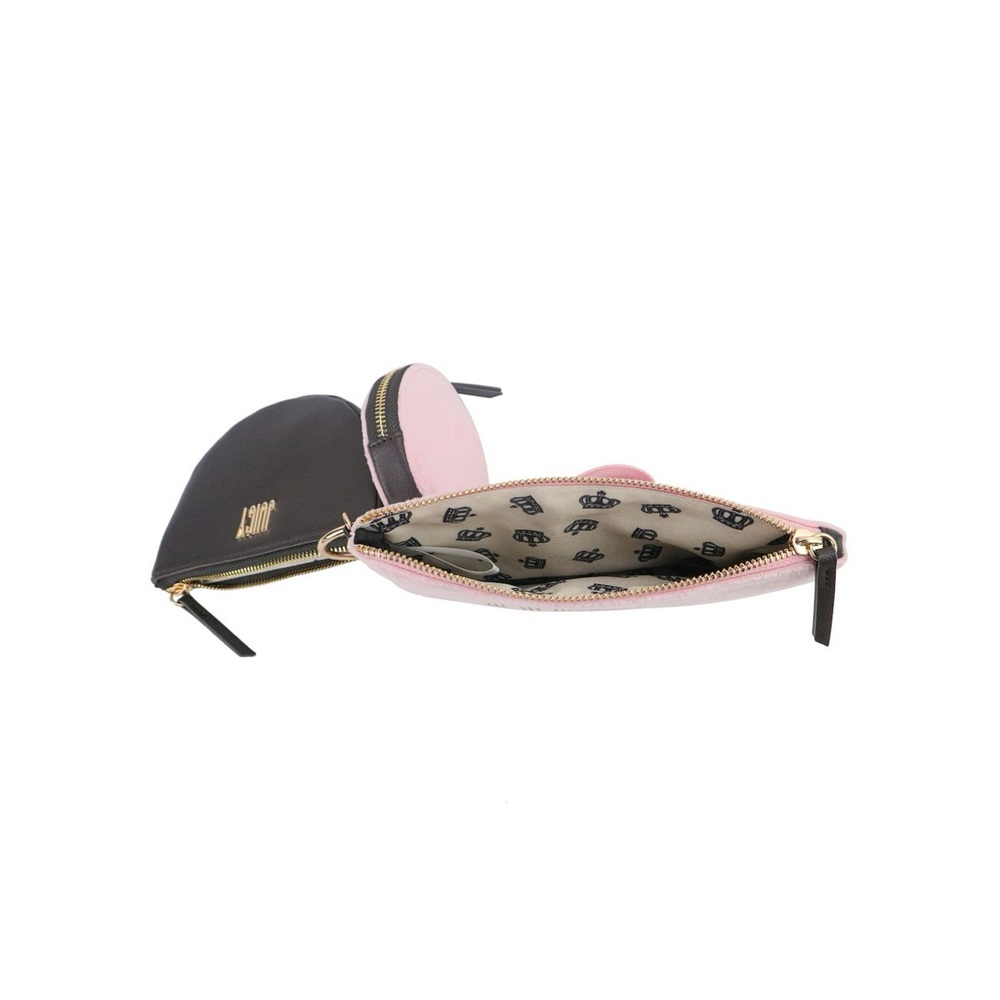 Juicy Couture Mini Me Pink and Black Wristlet Trio - Picture 3 of 5